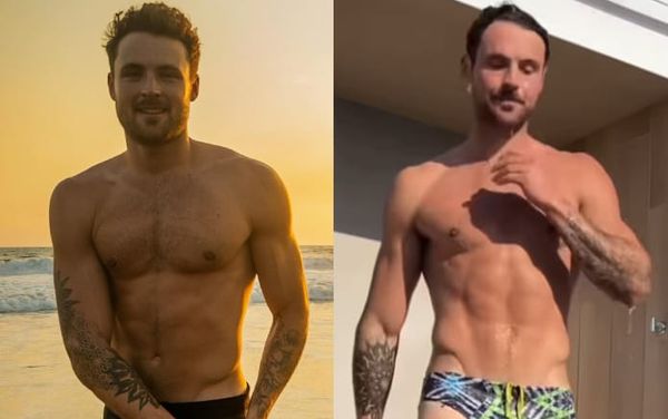 The Traitors’ Dylan Efron clarifies his shower comments with a steamy speedo-clad video