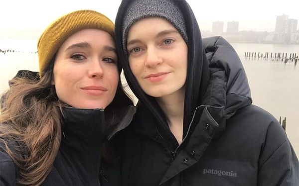 Ellen Page celebrates one year anniversary with wife Emma Portner
