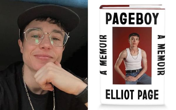 Elliot Page reveals cover and release date of upcoming memoir Pageboy