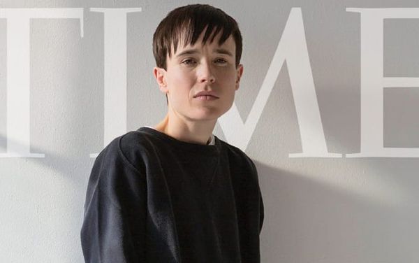 Elliot Page makes history as first trans man to appear on the cover of TIME