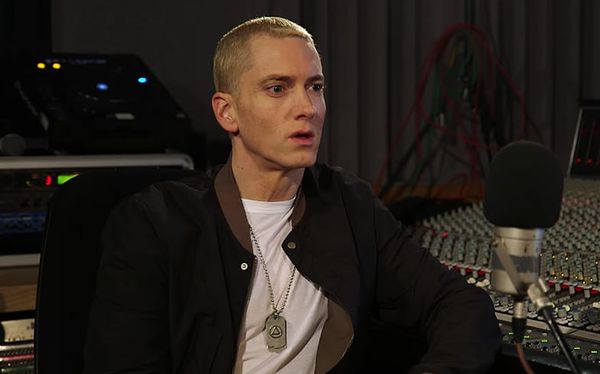 Eminem says he’s been using gay hook-up app Grindr to find love
