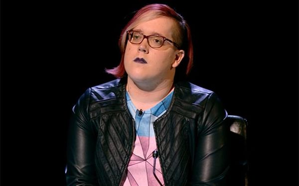 Mastermind contestant wears trans Pride flag and delivers LGBTQ+ history lesson