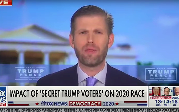 Did Eric Trump really just come out as LGBTQ+ on Fox News?