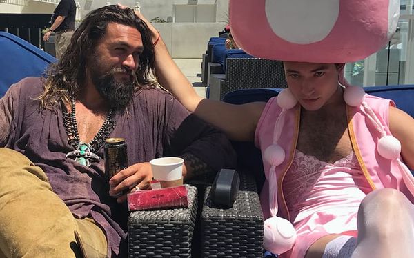 Ezra Miller dressed as sexy Toadette for Comic-Con, and we’re obsessed