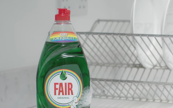 Fairy partners with Albert Kennedy Trust in new campaign