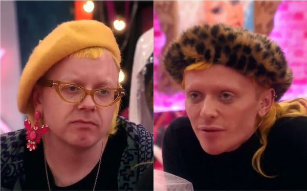 Drag Race UK fans hail “powerful” conversation on non-binary identity between Ginny Lemon and Bimini