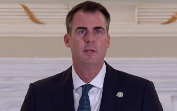 Oklahoma governor Kevin Stitt signs horrific anti-trans bathroom bill into law