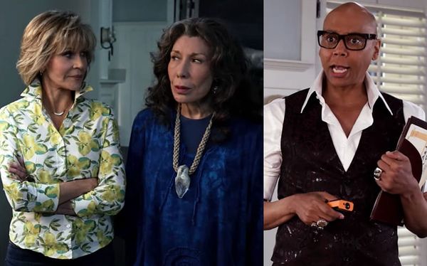 Grace and Frankie come to blows with RuPaul in new season five trailer