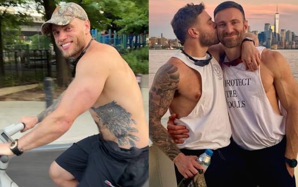 Gus Kenworthy leaves fans thirsting for more with shirtless NYC Pride photos