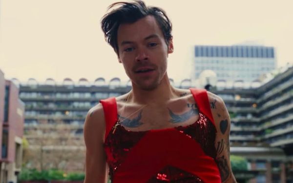 Harry Styles discusses sex scenes in the upcoming LGBTQ+ film My Policeman