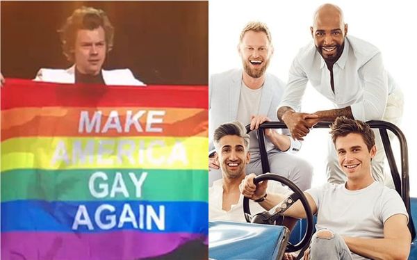 Harry Styles and Queer Eye’s Fab 5 have been hanging out with each other