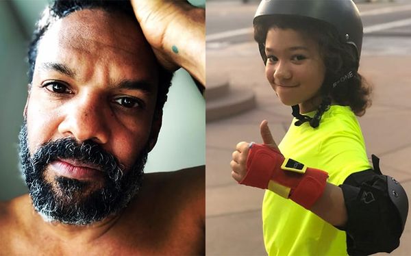 The Walking Dead star Khary Payton proudly introduces trans son to the world