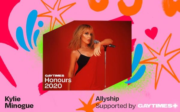 Kylie Minogue wins the GAY TIMES Honour for Allyship