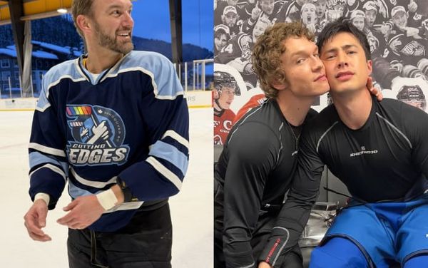 Hockey player comes out after being inspired by Heated Rivalry