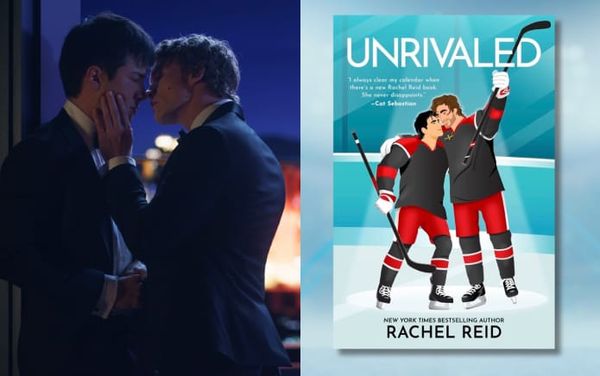 Hollanov nation, rise! Heated Rivalry author Rachel Reid unveils Unrivaled cover