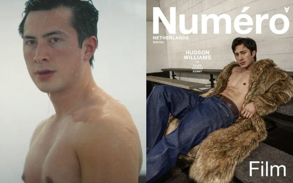 Heated Rivalry’s Hudson Williams bares his rock-hard body in extremely hot shoot