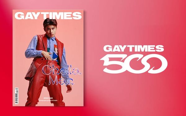 Chella Man covers the 500th issue of Gay Times Magazine