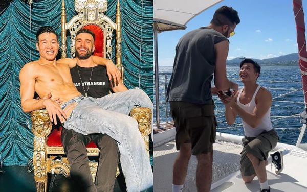 “He’s my home”: Fire Island star Joel Kim Booster gets engaged to John-Michael Sudsina