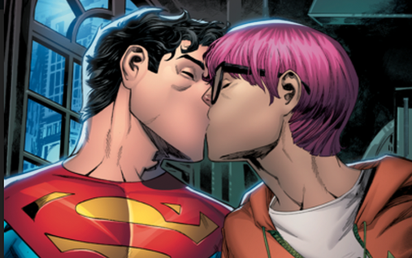 Superman comic staff given police protection following bisexual backlash