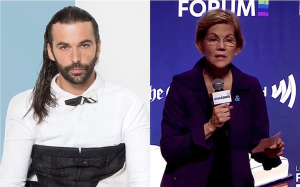 Jonathan Van Ness reveals he’s backing Elizabeth Warren in presidential election
