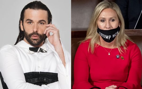 Jonathan Van Ness effortlessly shuts down Majorie Taylor Greene after HIV comments