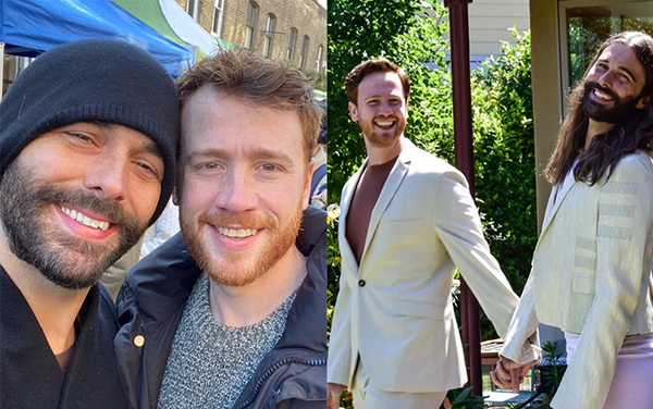 Queer Eye star Jonathan Van Ness reveals secret marriage ceremony in heartfelt post