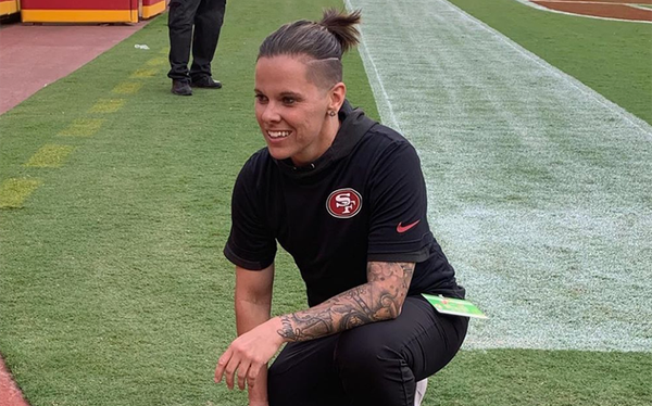 Katie Sowers to become first woman and openly LGBTQ coach at the Super Bowl