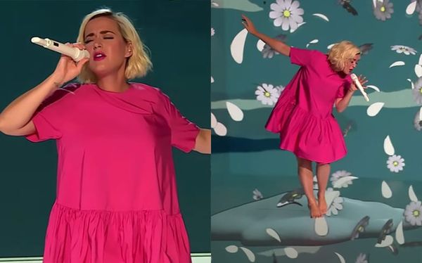 Katy Perry stuns viewers with performance of new single Daisies on American Idol