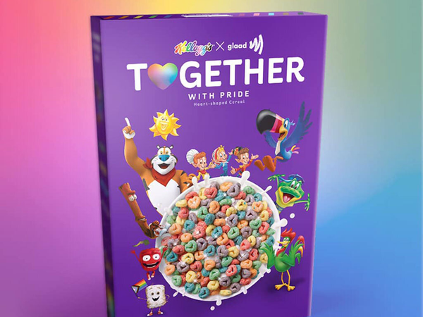 Kellogg’s and GLAAD announce partnership for Pride cereal