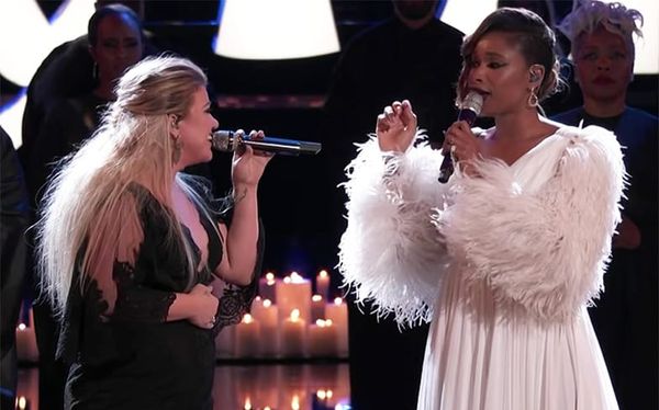 Watch Kelly Clarkson and Jennifer Hudson slay a duet of O Holy Night