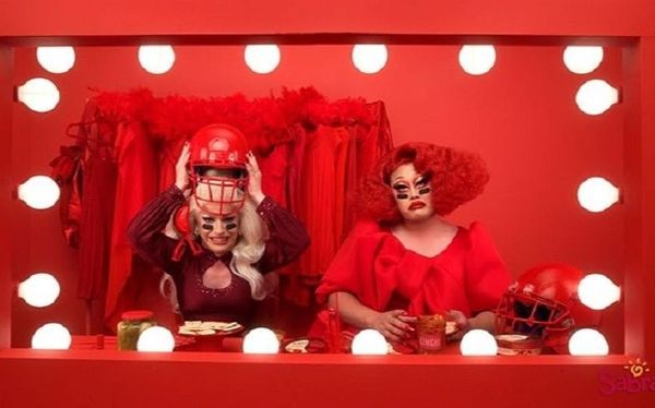 Kim Chi and Miz Cracker will be the first drag queens in a Superbowl ad