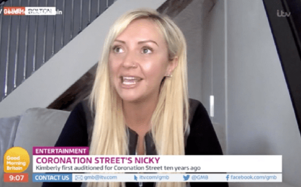 Coronation Street star Kimberly Hart-Simpson comes out as bisexual