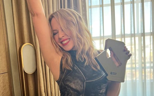 Tension by Kylie Minogue debuts at number 1 with 53,000 chart sales