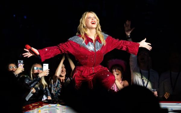 Kylie wraps iconic London Tension Tour with pop perfection