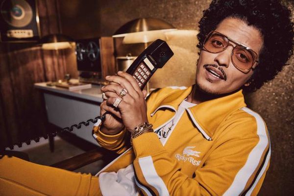 Bruno Mars launches new collaboration with Lacoste
