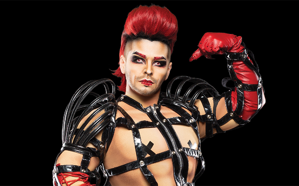 Landon Cider, a drag king, just won the third season of The Boulet Brothers’ Dragula