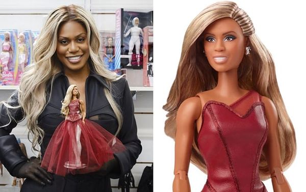 Laverne Cox becomes first trans person to have Barbie doll made after them