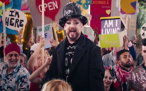 Boy George and Culture Club celebrate unity in Let Somebody Love You video