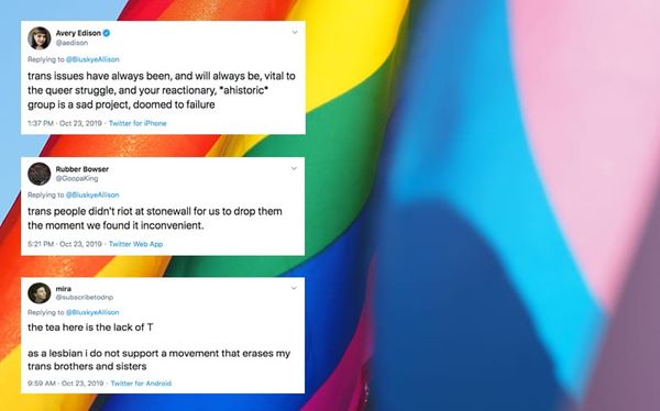 A new ‘lesbian, gay and bisexual alliance’ group is facing backlash for being anti-trans