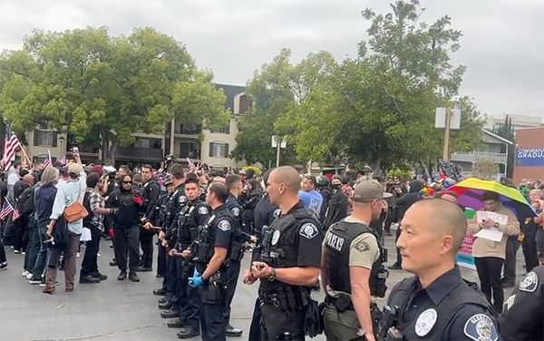 Fighting breaks out at Los Angeles school board meeting over Pride Month