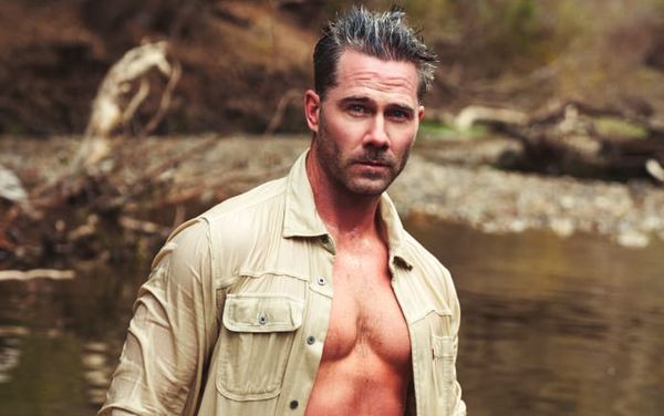 Bros star Luke Macfarlane gets his hands dirty in sizzling new shoot