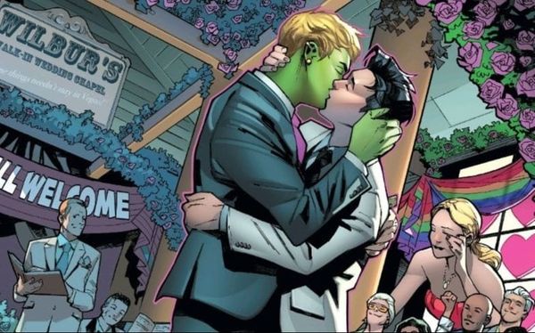 Marvel features the first superhero same-sex wedding in new Empyre issue