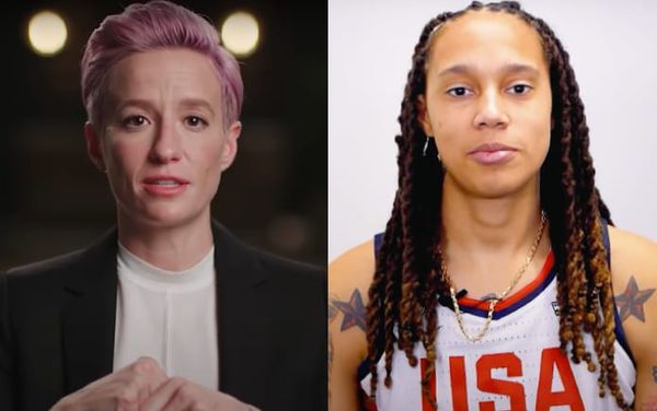 Megan Rapinoe honours Brittney Griner during Presidential Medal of Freedom ceremony