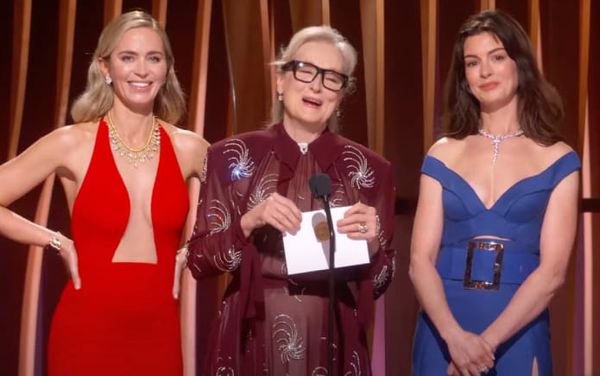 “I’m screaming!”: Fans react to The Devil Wears Prada reunion at the 2024 SAG Awards