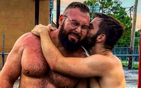 Pro wrestler Mike Parrow marries longtime boyfriend in “perfect” ceremony