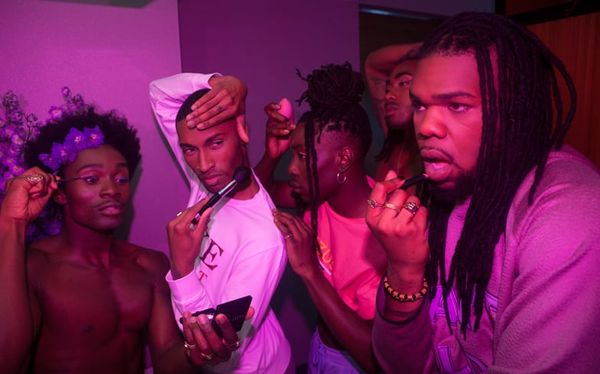 Watch MNEK and his dancers have a slumber party for his Gay Times cover shoot