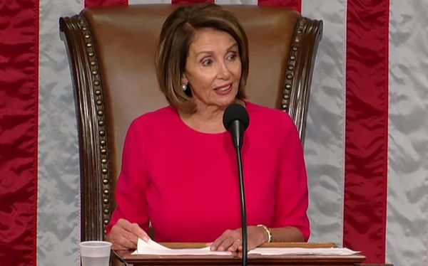 Nancy Pelosi hits out at Trump administration for allowing healthcare workers ‘freedom to discriminate’