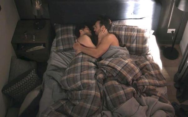 Neighbours editor says David and Aaron’s bedroom scene was “cut short” in the UK