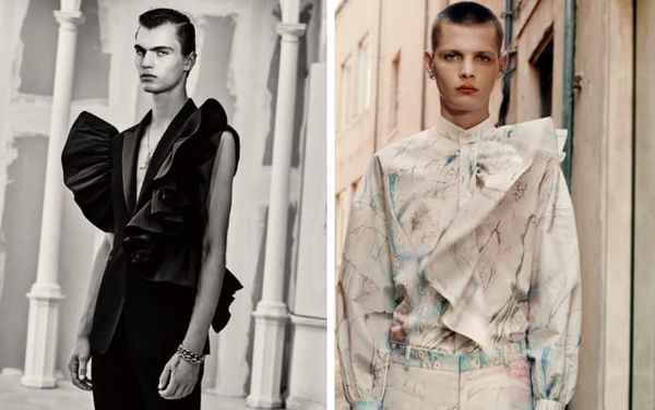 Alexander McQueen showcase romance and frills for SS22