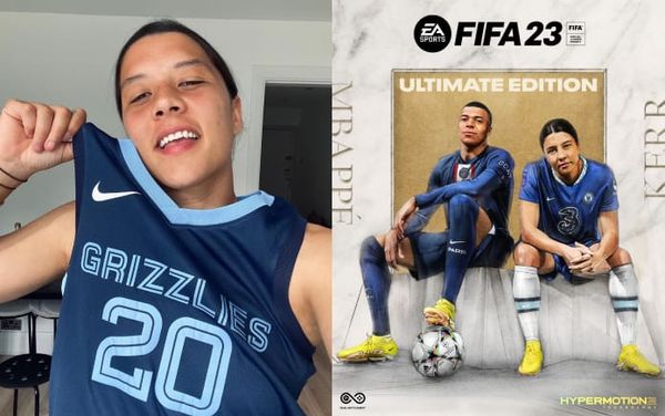Sam Kerr becomes first female player on global cover of a FIFA game